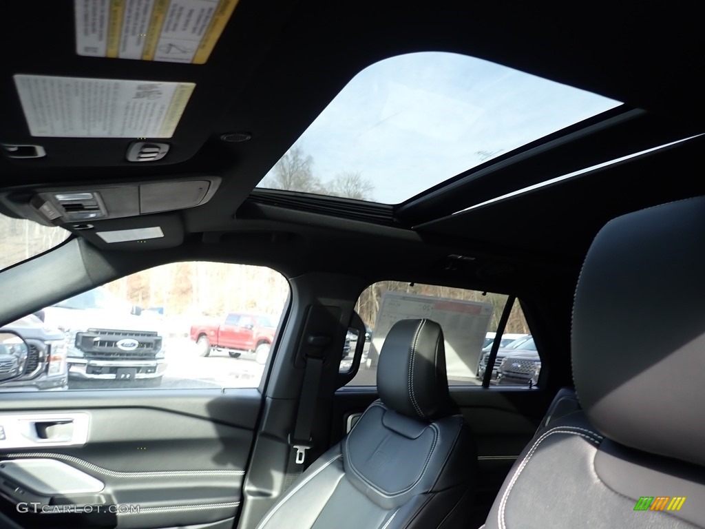 2021 Explorer ST 4WD - Agate Black Metallic / Ebony photo #13