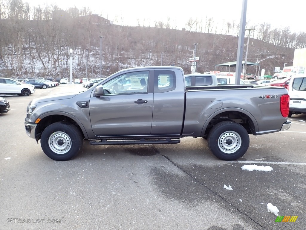 Carbonized Gray Metallic 2021 Ford Ranger XL SuperCab 4x4 Exterior Photo #140654437