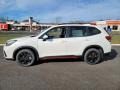 2021 Crystal White Pearl Subaru Forester 2.5i Sport  photo #3