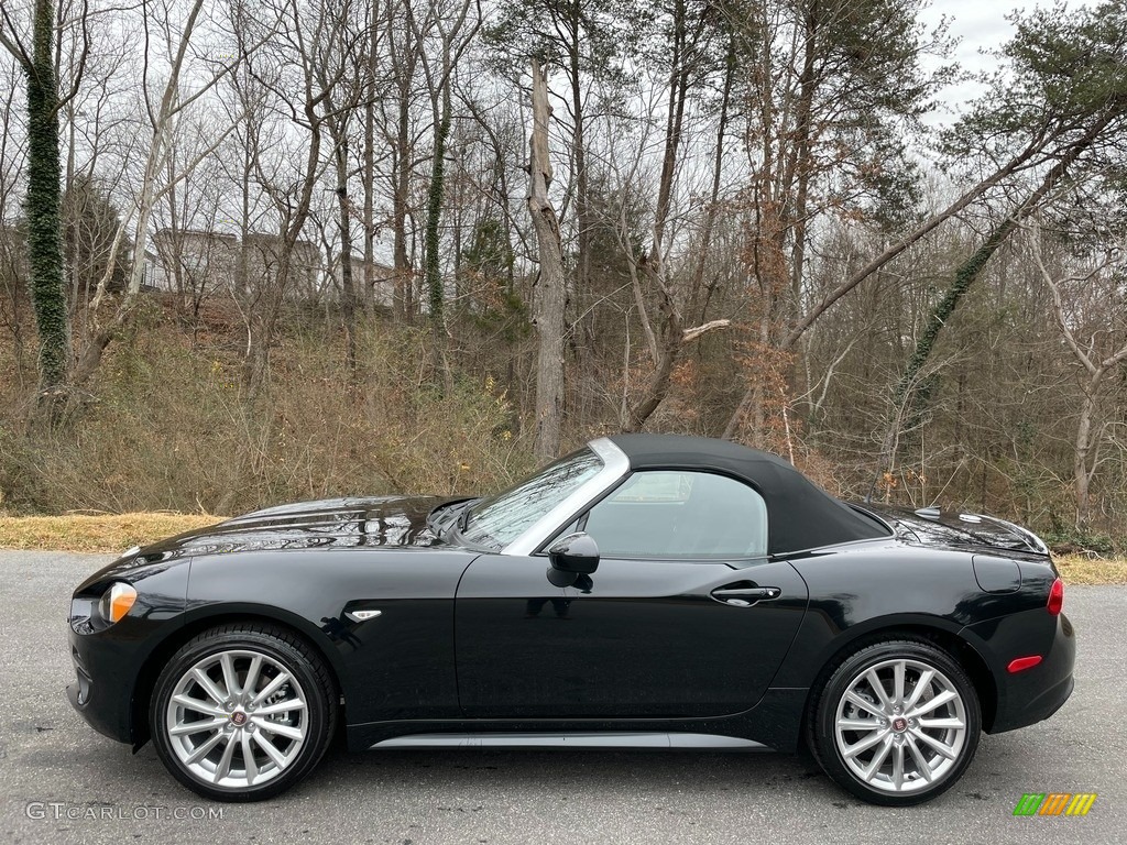 Forte Black Metallic 2020 Fiat 124 Spider Lusso Roadster Exterior Photo #140654839