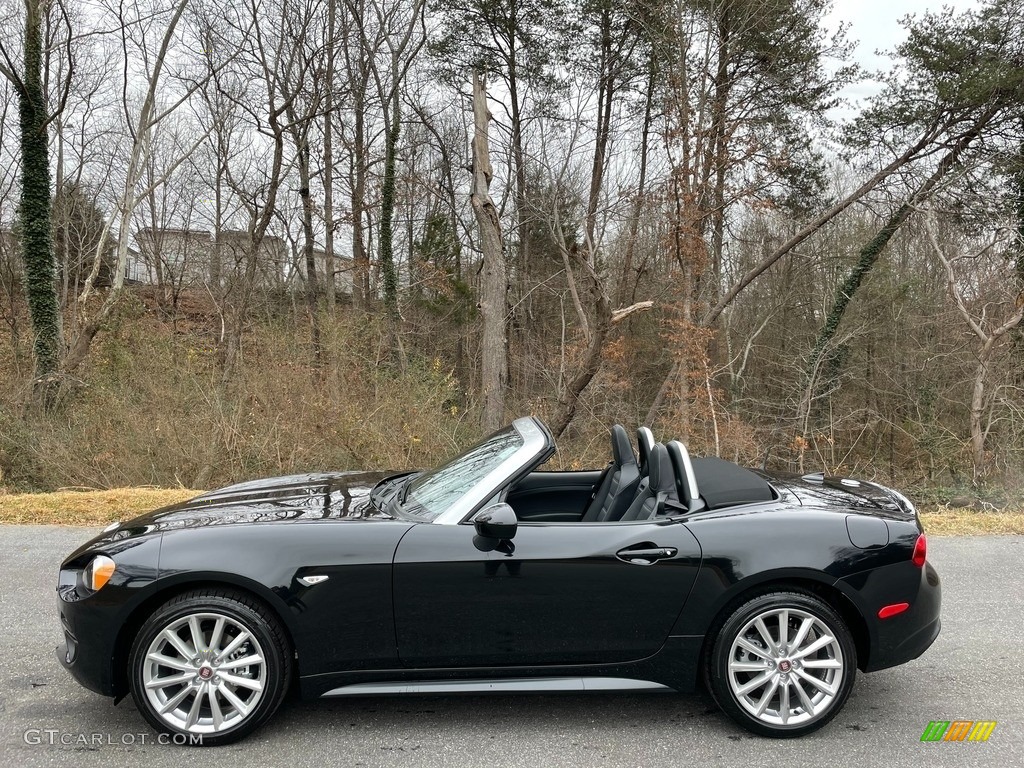 Forte Black Metallic 2020 Fiat 124 Spider Lusso Roadster Exterior Photo #140654860