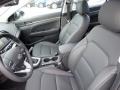 2020 Hyundai Elantra Black Interior Front Seat Photo