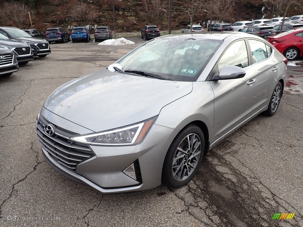 2020 Elantra Limited - Symphony Silver / Black photo #5