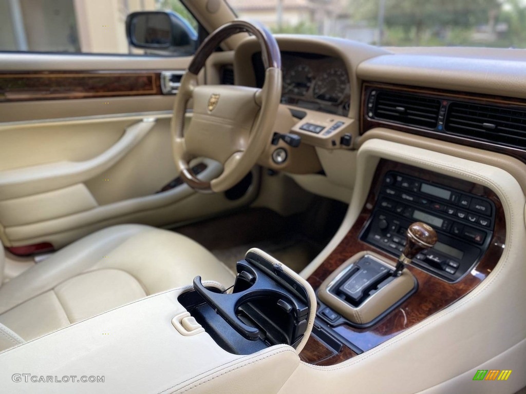 Cream Interior 1996 Jaguar XJ XJ12 Photo #140655508