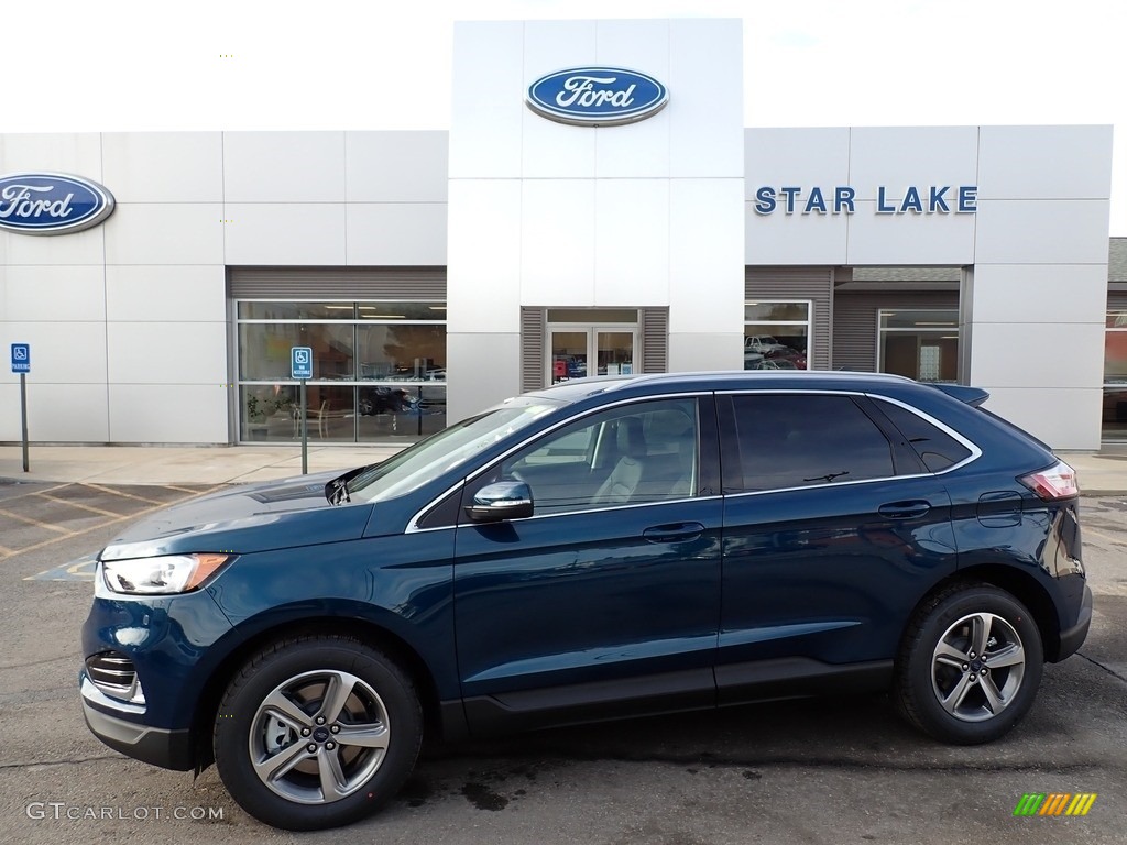2020 Dark Persian Green Metallic Ford Edge SEL AWD 140648792
