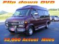 1995 Radisson Red Metallic Chevrolet Chevy Van G20 Passenger Conversion  photo #1