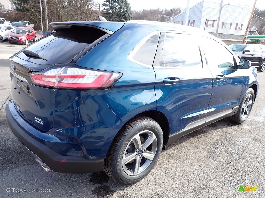 2020 Edge SEL AWD - Dark Persian Green Metallic / Ebony photo #6
