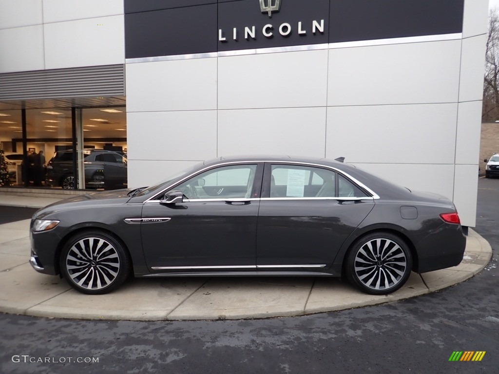 Chroma Caviar Metallic 2020 Lincoln Continental Black Label AWD Exterior Photo #140655841