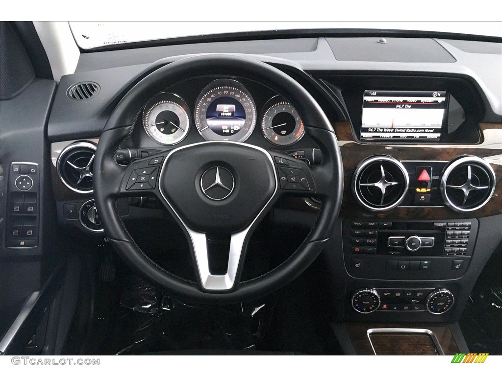 2014 Mercedes-Benz GLK 350 Black Dashboard Photo #140655925