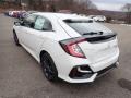 Platinum White Pearl - Civic EX Hatchback Photo No. 3