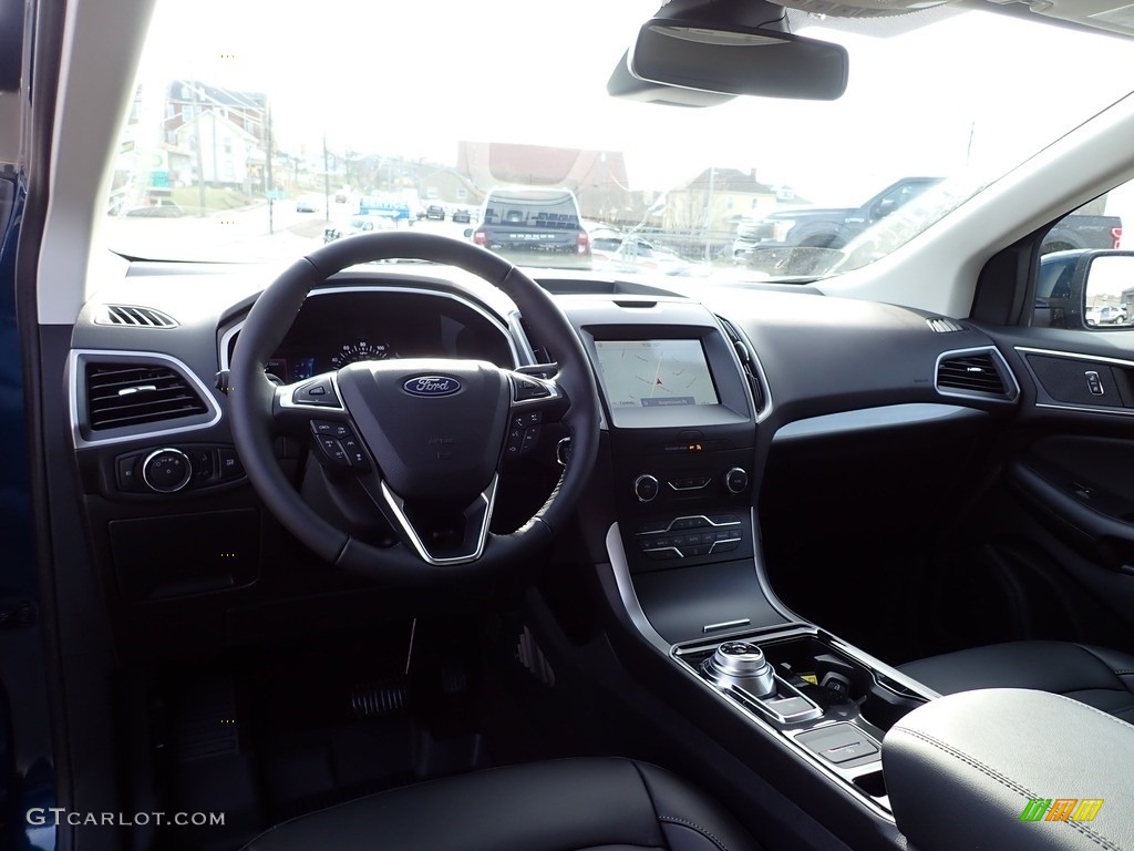 2020 Edge SEL AWD - Dark Persian Green Metallic / Ebony photo #12