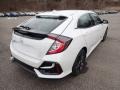 Platinum White Pearl - Civic EX Hatchback Photo No. 5