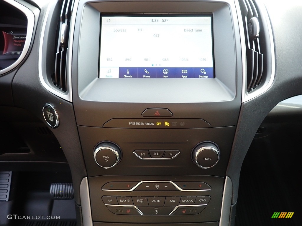 2020 Edge SEL AWD - Dark Persian Green Metallic / Ebony photo #19