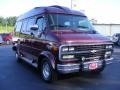 1995 Radisson Red Metallic Chevrolet Chevy Van G20 Passenger Conversion  photo #3