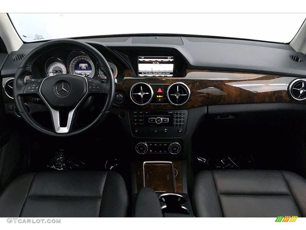 2014 Mercedes-Benz GLK 350 Black Dashboard Photo #140656186