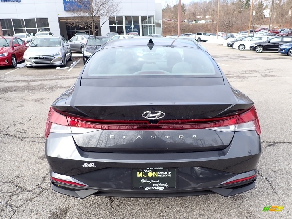 2021 Elantra SEL - Portofino Gray / Medium Gray photo #7