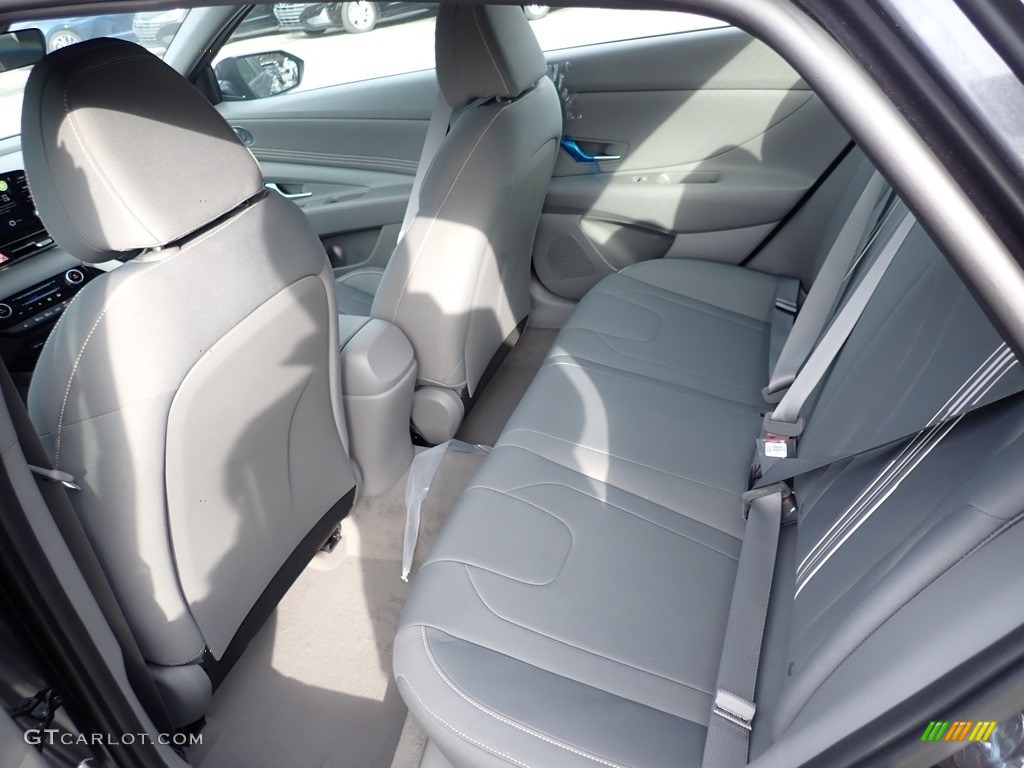 2021 Elantra SEL - Portofino Gray / Medium Gray photo #8