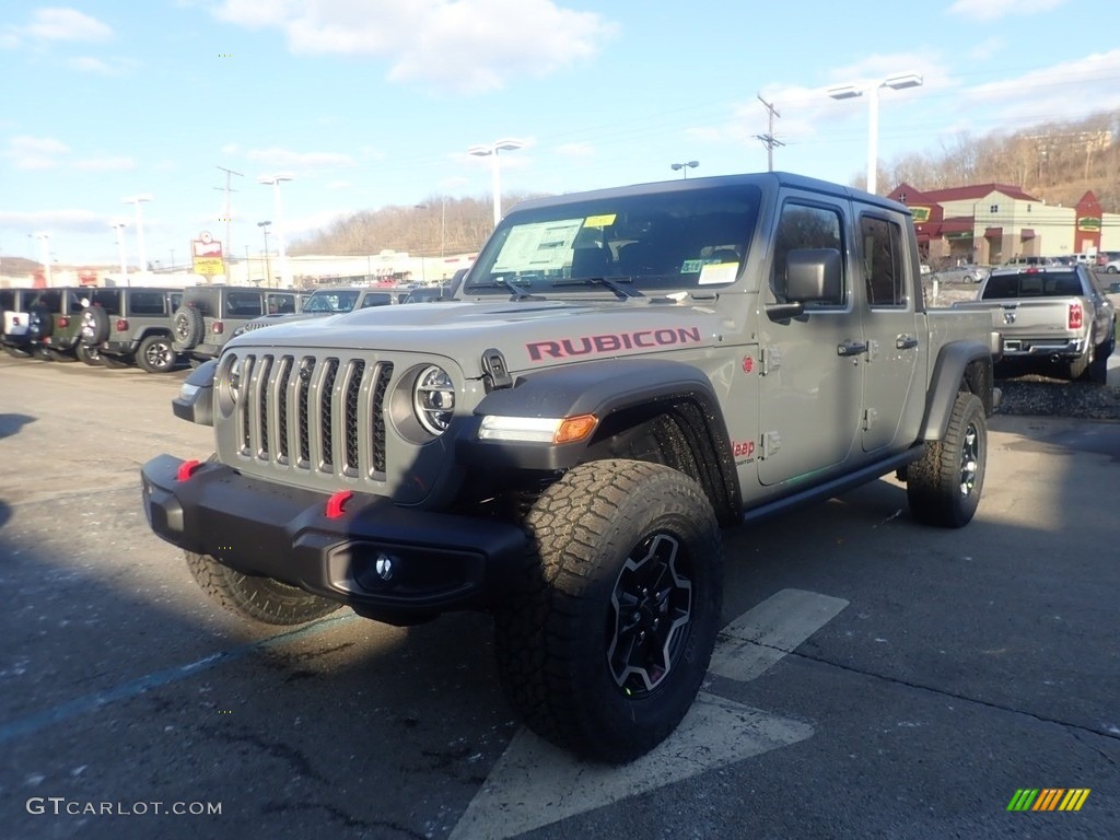 2021 Gladiator Rubicon 4x4 - Sting-Gray / Black photo #1