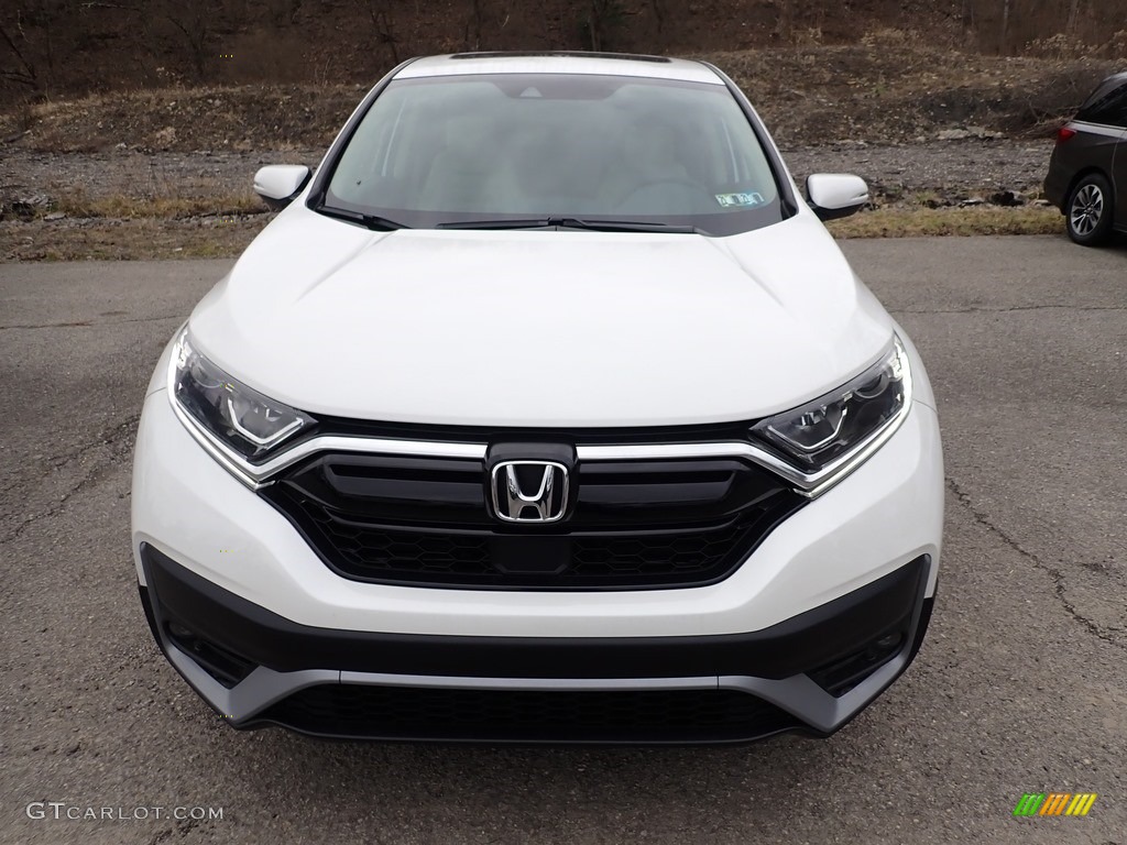 2021 CR-V EX AWD - Platinum White Pearl / Ivory photo #7