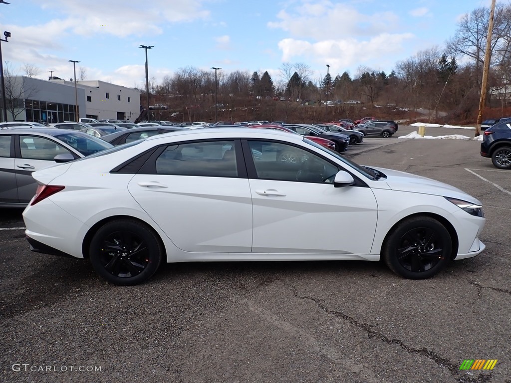 2021 Elantra SEL - Quartz White / Black photo #1