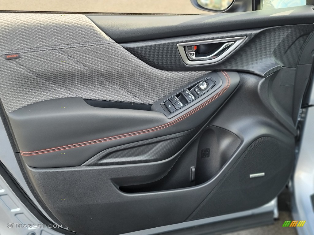 2021 Subaru Forester 2.5i Sport Black Door Panel Photo #140656984