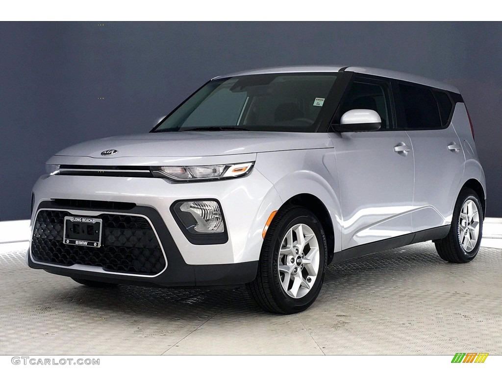 Sparkling Silver 2020 Kia Soul S Exterior Photo #140656999