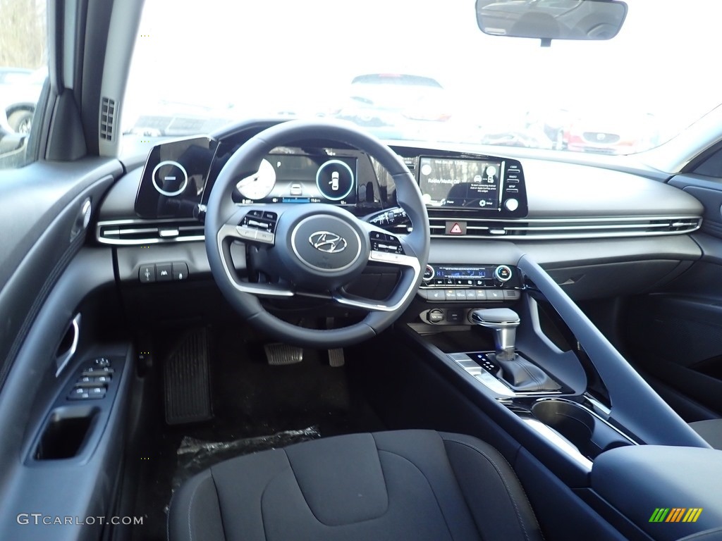 2021 Elantra SEL - Quartz White / Black photo #8
