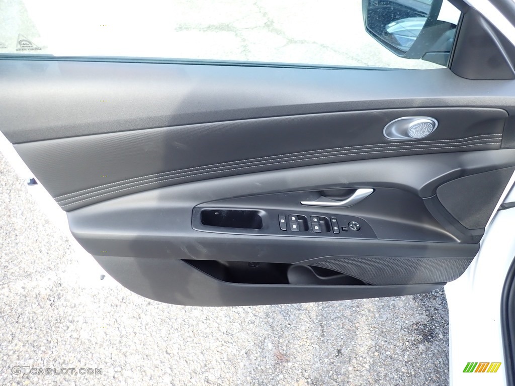 2021 Elantra SEL - Quartz White / Black photo #9