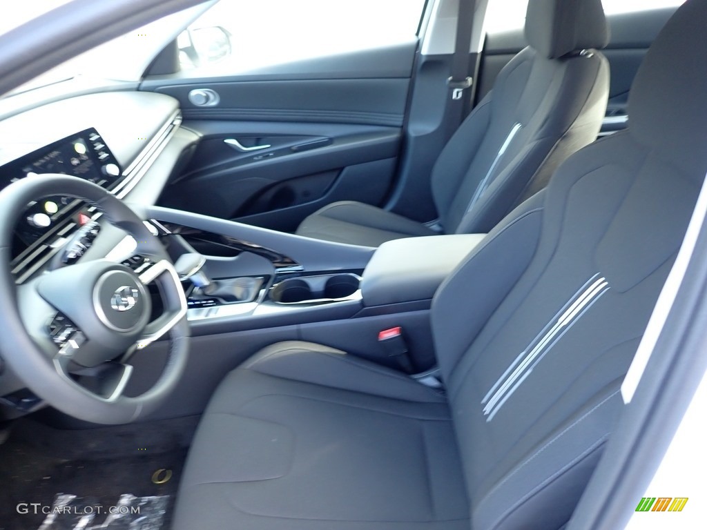 2021 Elantra SEL - Quartz White / Black photo #10