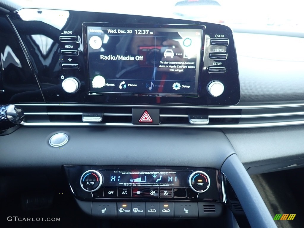 2021 Elantra SEL - Quartz White / Black photo #12