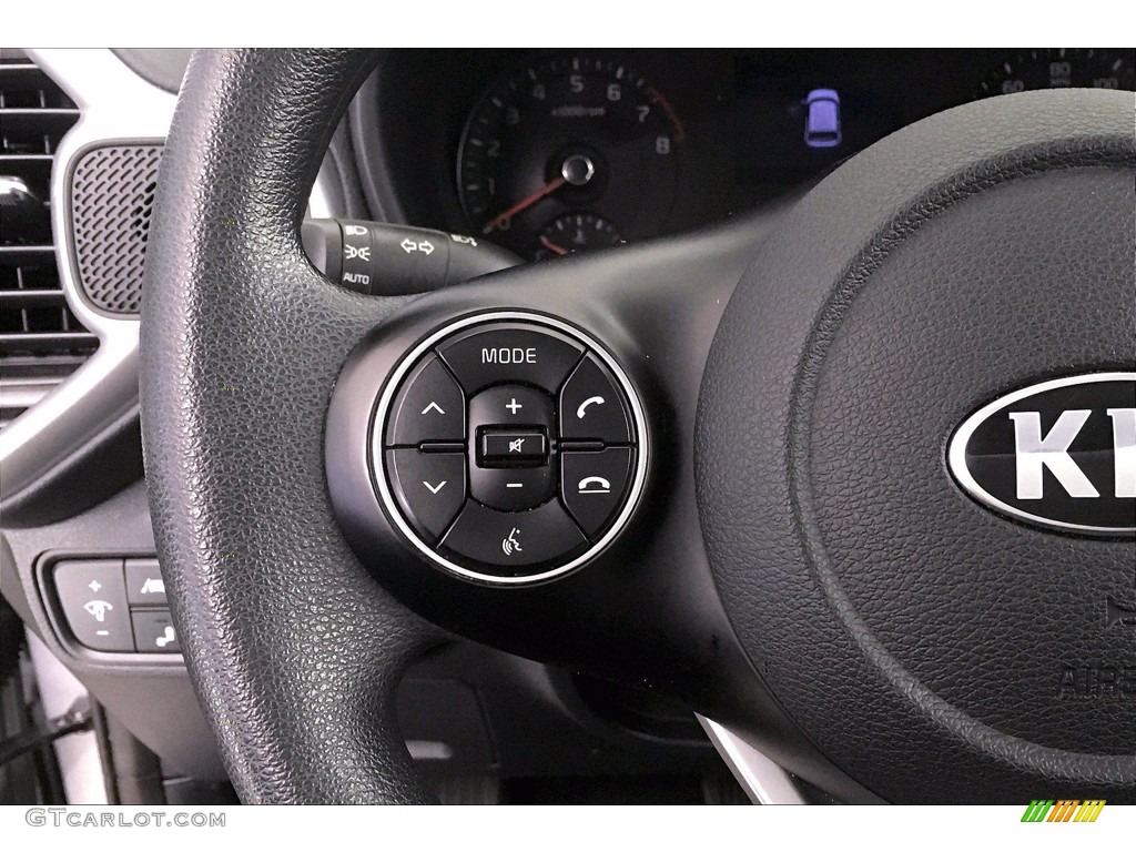 2020 Kia Soul S Black Steering Wheel Photo #140657134