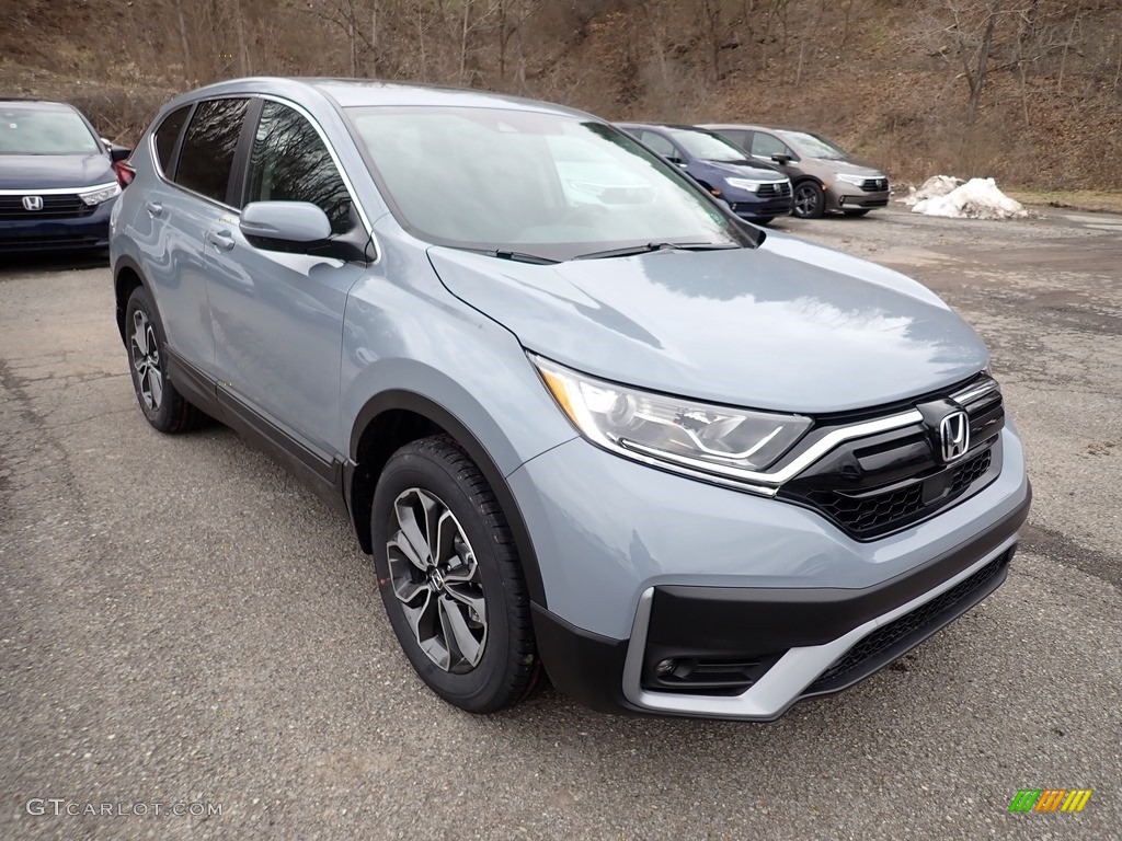 2021 CR-V EX AWD - Sonic Gray Pearl / Black photo #5