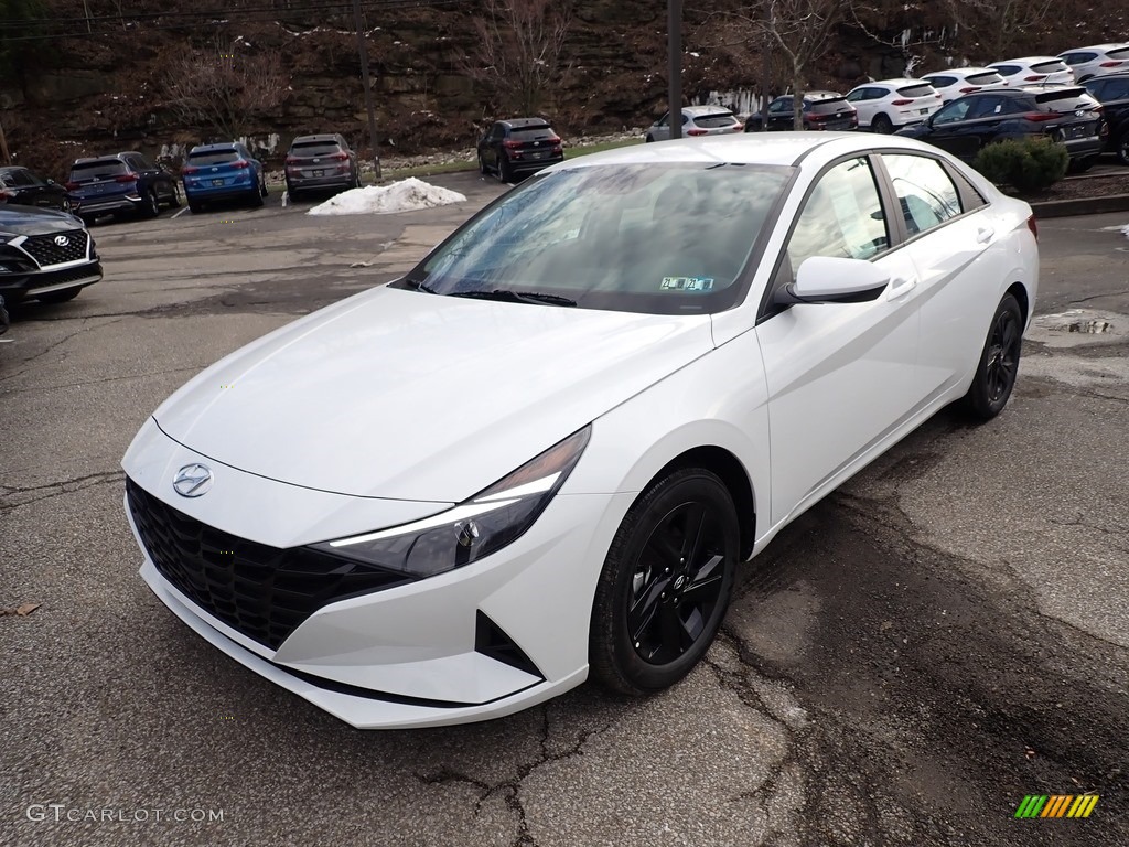 2021 Elantra SEL - Quartz White / Black photo #5
