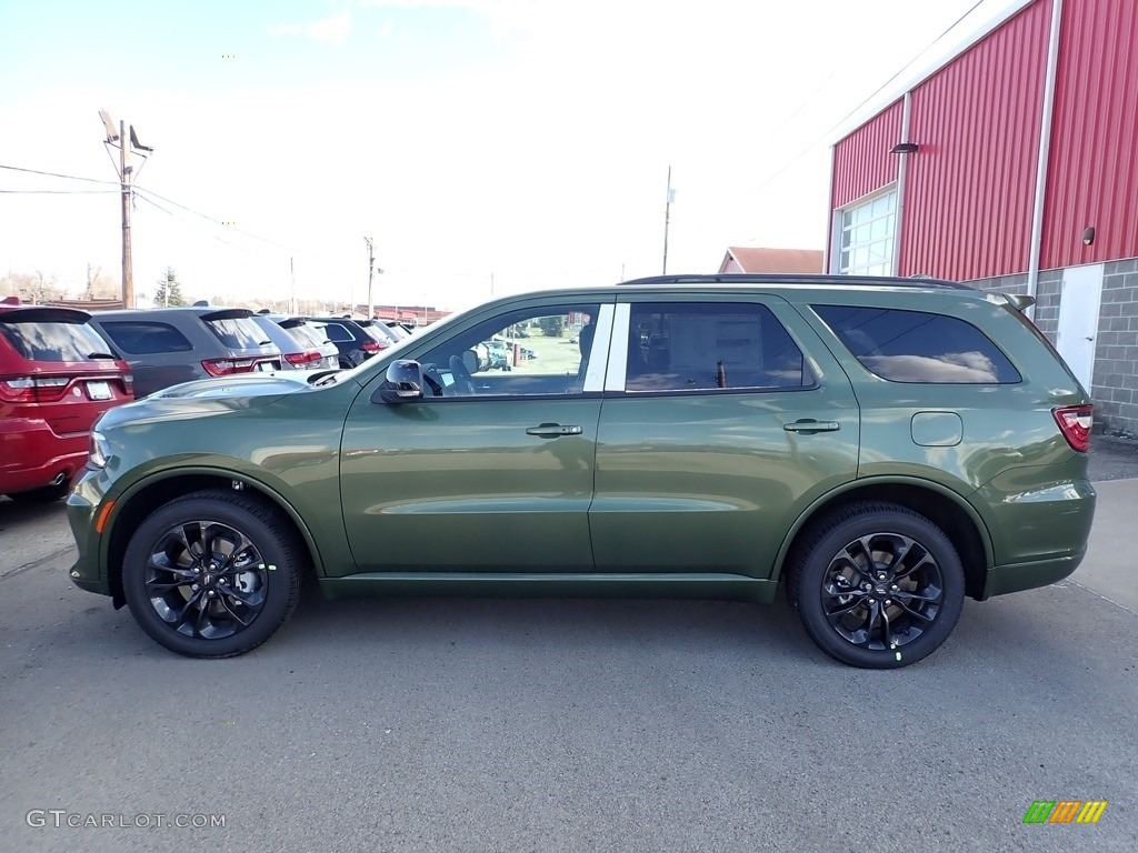 F8 Green 2021 Dodge Durango GT AWD Exterior Photo #140657266