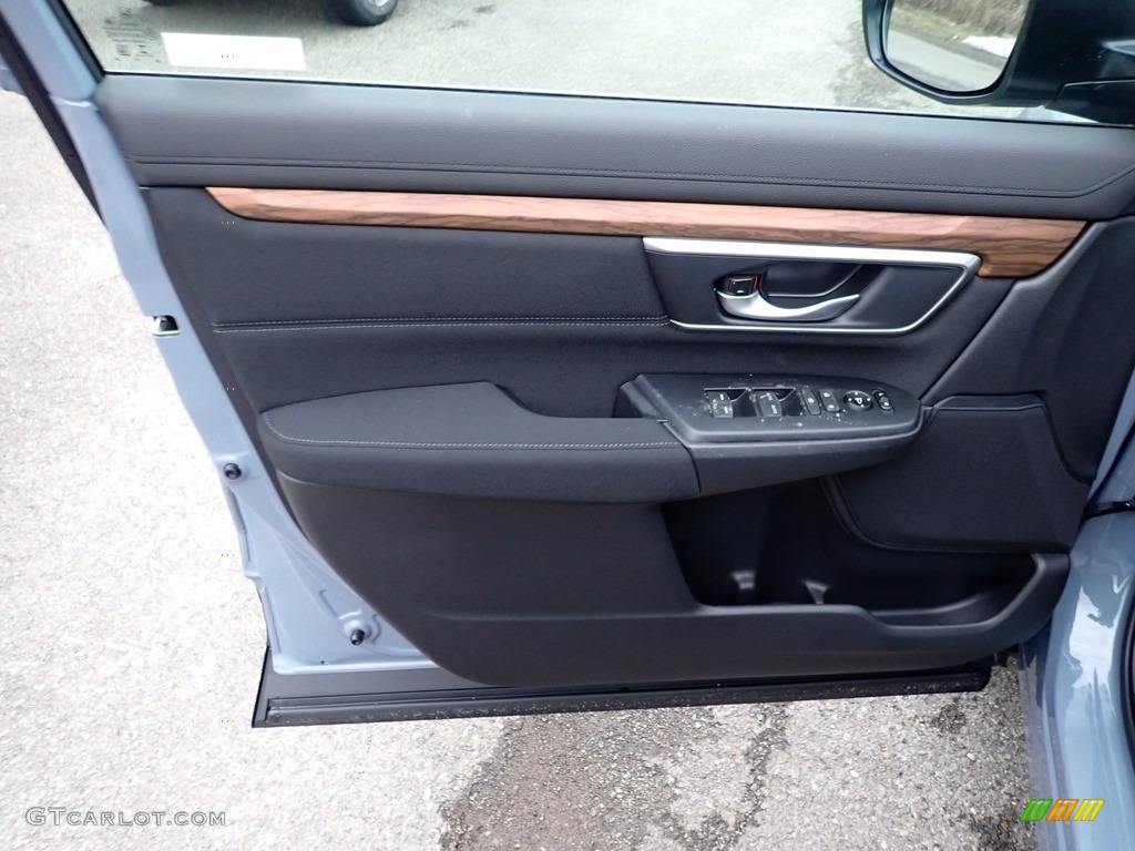 2021 Honda CR-V EX AWD Black Door Panel Photo #140657290