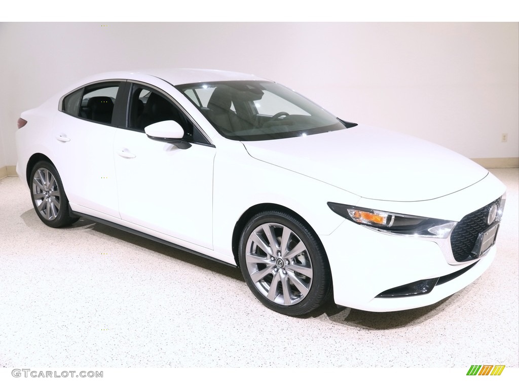 Snowflake White Pearl Mica Mazda MAZDA3