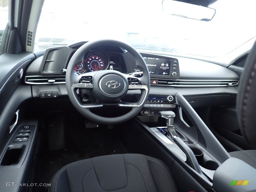 2021 Elantra SEL - Quartz White / Black photo #9