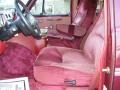 1995 Radisson Red Metallic Chevrolet Chevy Van G20 Passenger Conversion  photo #9