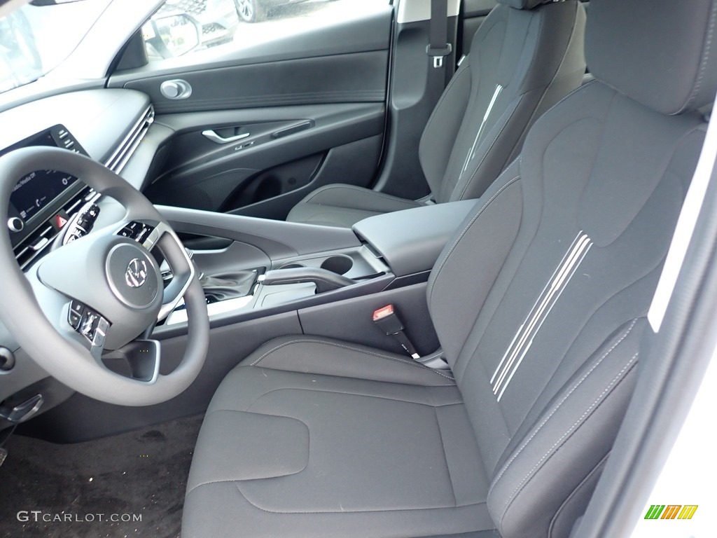2021 Elantra SEL - Quartz White / Black photo #11