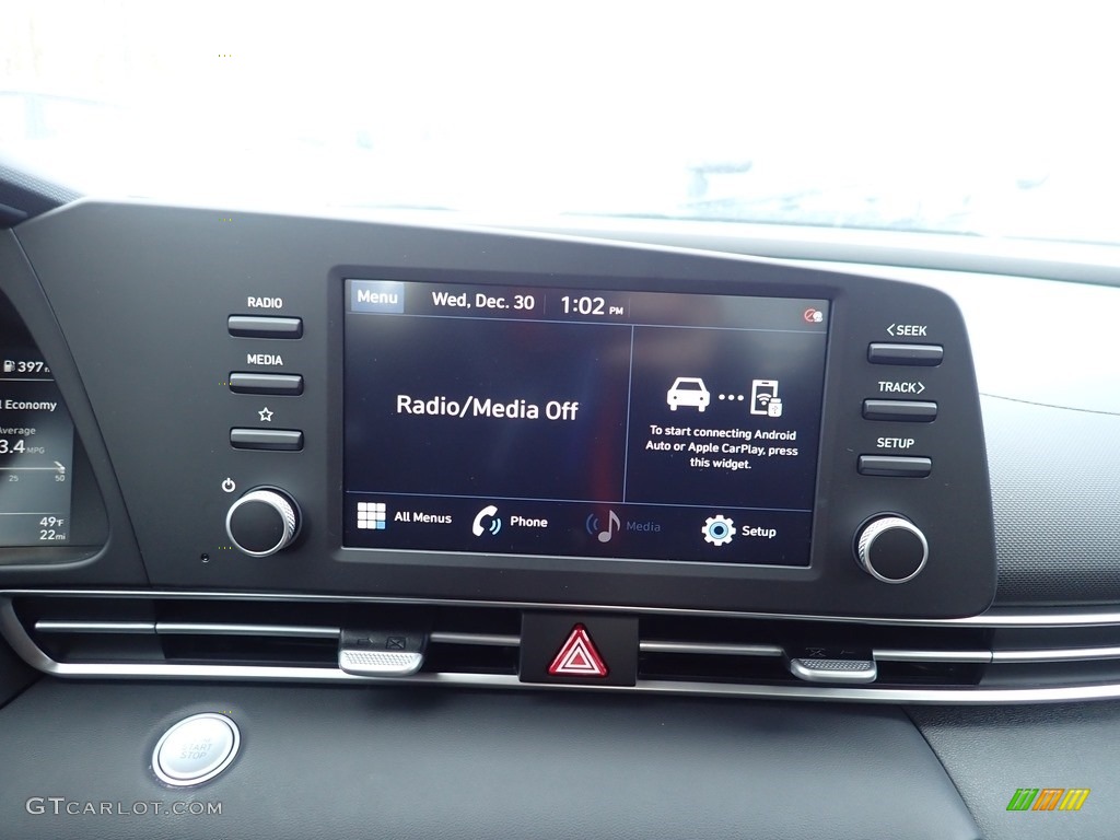 2021 Elantra SEL - Quartz White / Black photo #13
