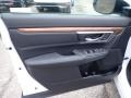 Black 2021 Honda CR-V EX-L AWD Hybrid Door Panel