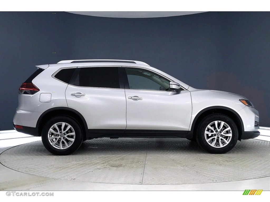 Brilliant Silver 2019 Nissan Rogue SV AWD Exterior Photo #140657833