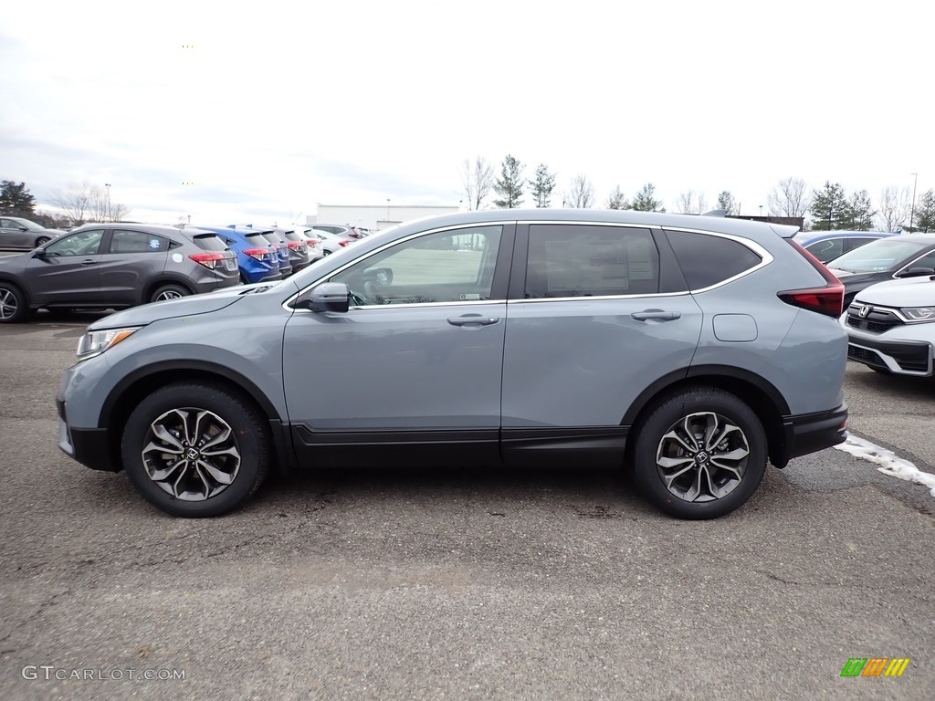 2021 CR-V EX-L AWD - Sonic Gray Pearl / Black photo #3