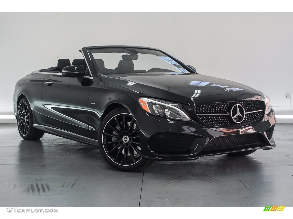 Black 2018 Mercedes-Benz C 300 Cabriolet Exterior Photo #140658754