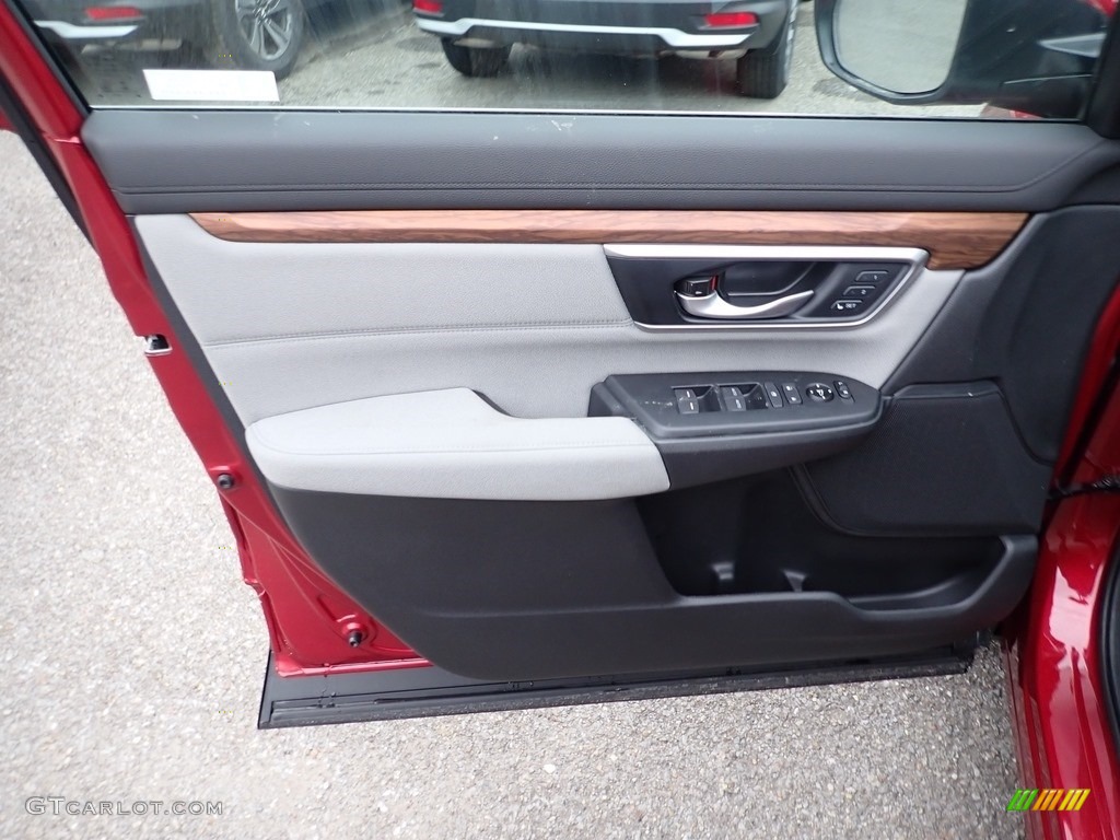 2021 Honda CR-V EX AWD Hybrid Gray Door Panel Photo #140658793
