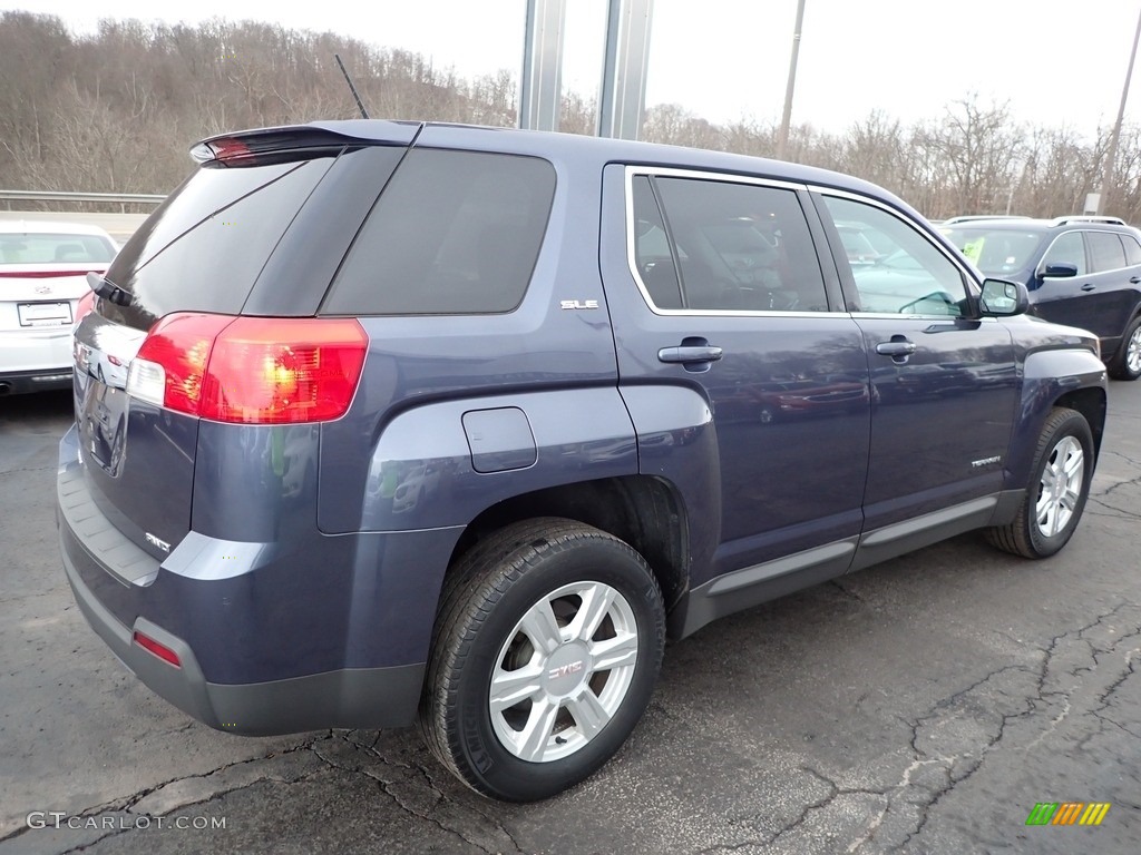 2014 Terrain SLE AWD - Atlantis Blue Metallic / Jet Black photo #9