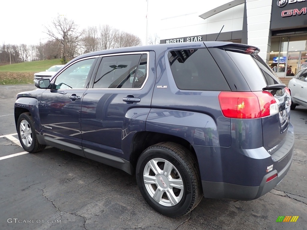 2014 Terrain SLE AWD - Atlantis Blue Metallic / Jet Black photo #12