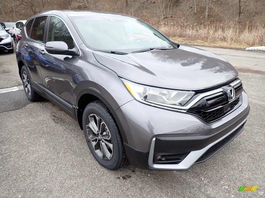 Modern Steel Metallic 2021 Honda CR-V EX-L AWD Exterior Photo #140658991
