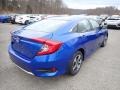 Aegean Blue Metallic - Civic LX Sedan Photo No. 5