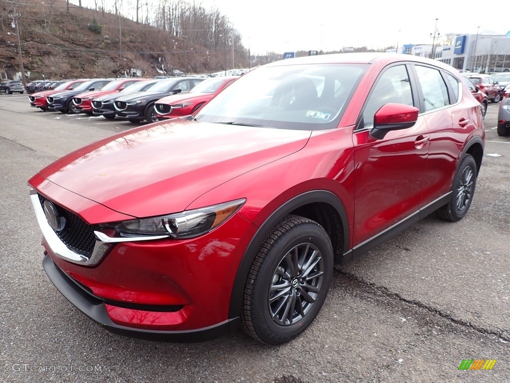 Soul Red Crystal Metallic 2021 Mazda CX-5 Sport AWD Exterior Photo #140660485